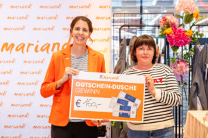 10 Jahre MAK Gutschein-Dusche